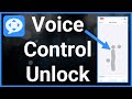 How To Unlock iPhone Using Voice Command