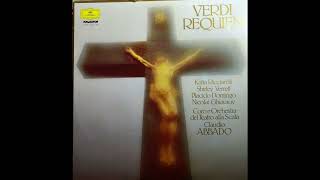 G. Verdi, Requiem, Claudio Abbado 1980, sides 1 and 2 (4)