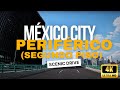 🚗 México City Highway Driving / Periférico (Segundo Piso) / Scenic Drive - 4K HDR