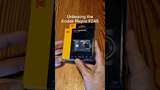 Unboxing the compact Kodak Pixpro FZ45 camera in Red!