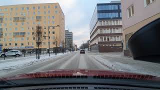 Driving in Sundsvall | Dashcam Sweden | Daytime