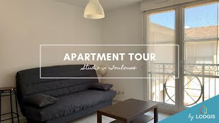 Apartment Tour // Furnished  24.6m2 in Toulouse – Ref : 1T522260