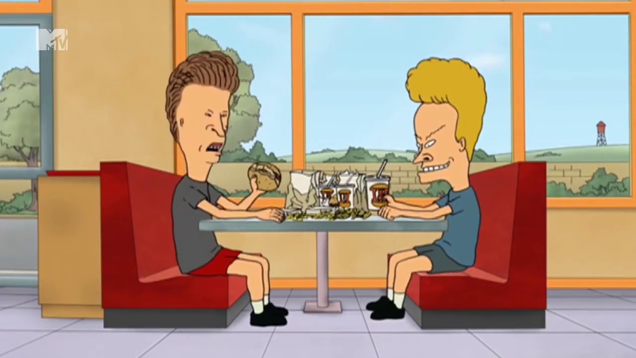 BURGER WORLD-Beavis And Butt-Head MTV - YouTube