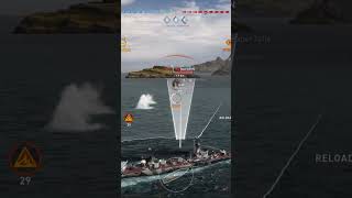 Neustrashimy Devastating Strike | World of Warships Legends #ps5,#WoWsL,#wowslegends #devstrike