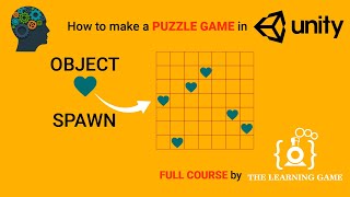 how to make a puzzle game in unity?[part 8] How to spawn objects in grid?
