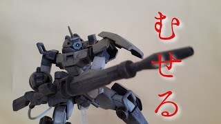 [ガンプラ]「水星の魔女」HG 1/144 デミトレーナー(チュチュ専用機)を全塗装ほぼ1 DAYモデリング！[デミトレーナー]