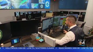 A Look Inside Broward County's Real Time Crime Center Focused On School Safety