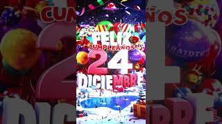 🎄 ¡Feliz Cumpleaños el 24 de Diciembre!   Celebra tu día especial con magia navideña