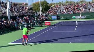 シュワルツマンのフォアリターン強打（スロー）/ Diego Schwartzman Forehand Return Slow Motion