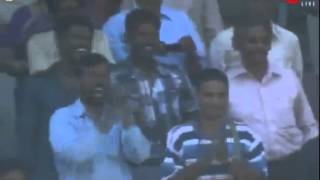 Sachin - First two balls, two Sixes