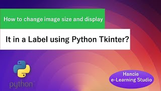 How to change image size and display it in a label using Python Tkinter?