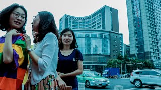 Walking the Streets of Xiaogang, Guangzhou City, China 2018