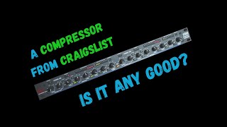 Craigslist Gear Finds #1: DBX 1066 Compressor/Gate