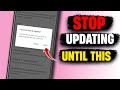 Stop Updating Your Android Apps Until You See This 