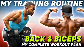 Complete Back and Bicep Workout to Build Muscle