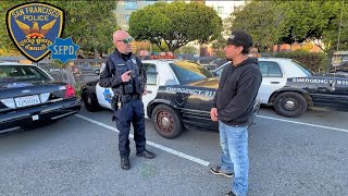 San Francisco Police Crown Victoria Tours! Sgt. Everyday Carry Interview!