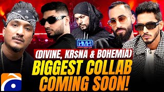 Biggest Collab Coming Soon - (Divine, KR$NA \u0026 Bohemia) - Talha Anjum \u0026 Talhah Yunus - Tabish Hashmi