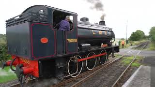 No. 75008 Swiftsure - Hunslet Austerity, on the kent and east sussex railway