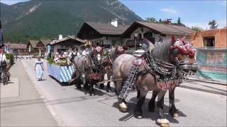 Festzug zum 110 jährigen Jubiläum des VTV Grainau