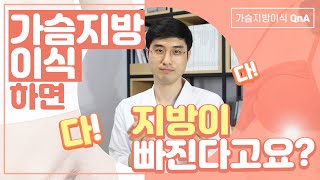 [가슴지방이식 QnA]  가슴지방이식하면 나중에 지방이 다 빠져 버리나요? 우리성형외과☻