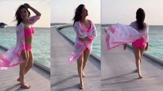 Tamanna STUNNING Looks In Bikini Vacation Video | Tamannaah Bhatia Latest Video | Wall Post