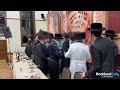 nikolsburg rebbe dances at his granddaughter s sheva brochos elul 5783