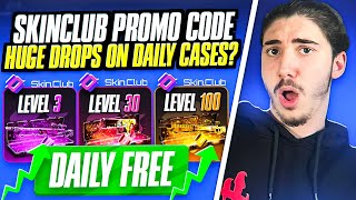 ✅ SkinClub Promocode 2025 🤑 HUGE DROPS ON DAILY CASES?! - Open FREE Cases NOW !!