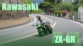 [モトブログ] Kawasaki ZX-6R レビュー 初の大型！