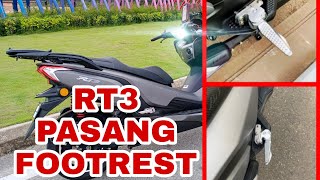 PASANG FOOTREST RT3 | PILLION LEBIH SELESA RIDE JARAK JAUH