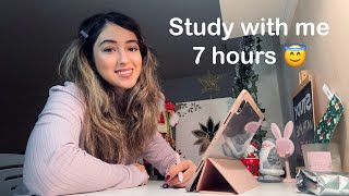 Study With Me Live Stream - 7 hours