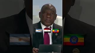 South Africa’s Cyril Ramaphosa announces six nations will join BRICS in 2024
