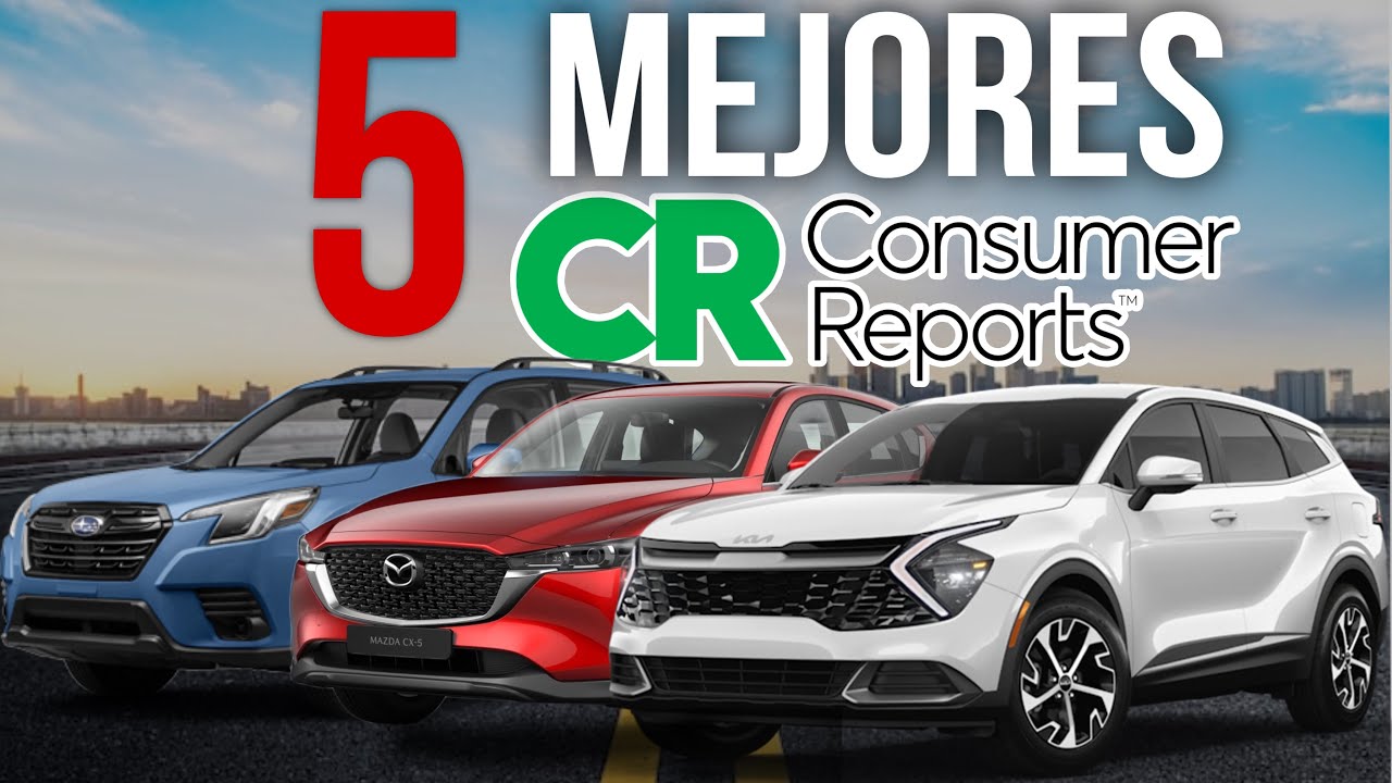 5 MEJORES SUV COMPACTAS Para 2024 Según CONSUMER REPORTS - YouTube