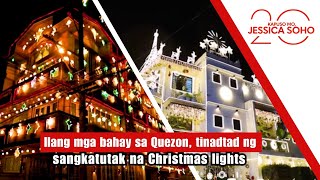 Ilang mga bahay sa Quezon, tinadtad ng sangkatutak na Christmas lights | Kapuso Mo, Jessica Soho