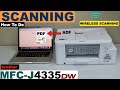 Brother MFC-J4335 Scanning ADF to PDF !