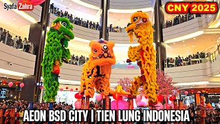 CNY 2025  AEON MALL BSD CITY | Barongsai Tonggak Tien Lung Indonesia