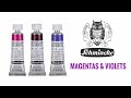 Schmincke Horadam Watercolors (Part 3) - Magentas & Violets