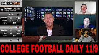 College Football Week 11 Betting Picks, Predictions and Odds | College Football Daily | Nov 9