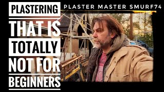 TOTALLY NOT FOR BEGINNERS PLASTERING new render systems how to exterior render silicone finish DIY