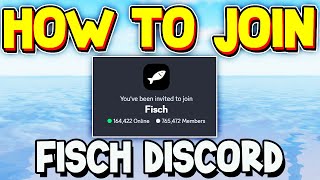 HOW TO JOIN FISCH DISCORD SERVER \u0026 LINK in FISCH! ROBLOX