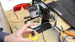 How to do laser soldering using 5 6W diode laser