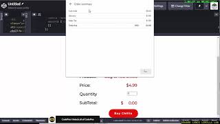 【JAVASCRIPT】Simple Check out Payment Request API