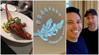 BACK IN ORLANDO \u0026 Mike Tries OCTOPUS! | Dinner At Sear + Sea Woodfire Grill | JW Marriott Room Tour