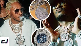 Future's SENSATIONAL Jewelry Collection: Iced-Out Freebandz