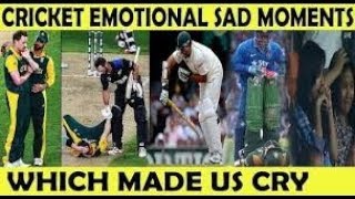 Top 20 Heart Touching ● Sad & Emotional Moments in  Cricket ● Respect