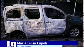 Villammare incendio auto Maria Luisa Lupoli