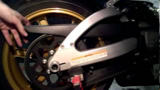 Buell XB Rear Wheel Remove and Replace