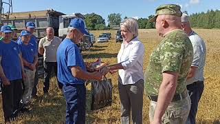 Первый тысячник на жатве определился в Кричевском районе