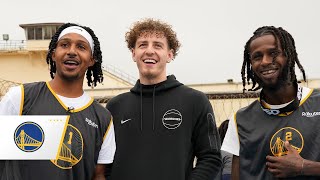 Golden State Warriors Visit San Quentin
