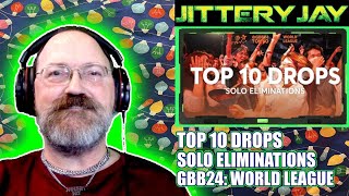 Top 10 Drops Elimination - Grand Beatbox Battle 2024: World League - Solo Category - First Reaction