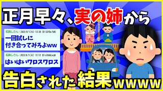 【2ch面白いスレ】【ほっこり】正月早々、実の姉に告白されたんだがどうしよう【ゆっくり解説】